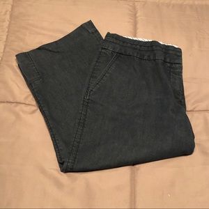 Dalia Collection Casual Blue Jean Capris